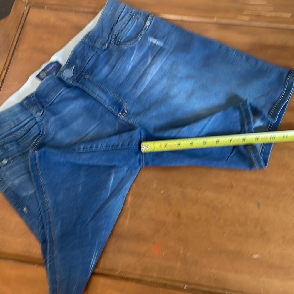 Democracy Absolution Light Blue Bermuda Denim Sho… - image 5